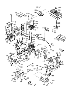 Part Location Diagram of TC-35372A Cub Cadet Crankshaft